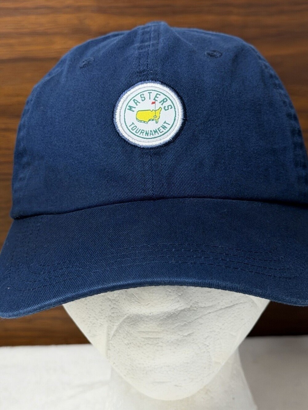 Masters Tournament Ahead USA Navy Blue Cotton Golf Dad Hat Adjustable Cap Mens